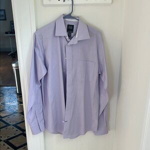 Jos. A. Bank Purple Dress Shirt Classic Style